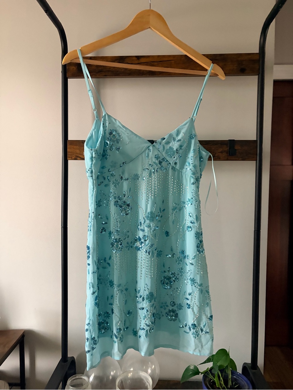 Thirty Thirty LA Beaded Mini Dress